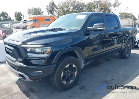 2021 Ram 1500 Rebel 4X4 5'7 Box z USA, uszkodzony, nr VIN 1C6SRFLT1MN569480